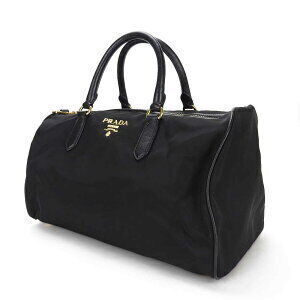 Prada nylon black bag Tessuto Boston